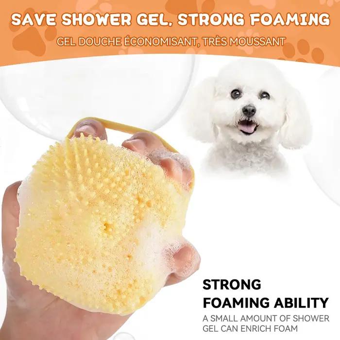 Brosse de bain pour chien