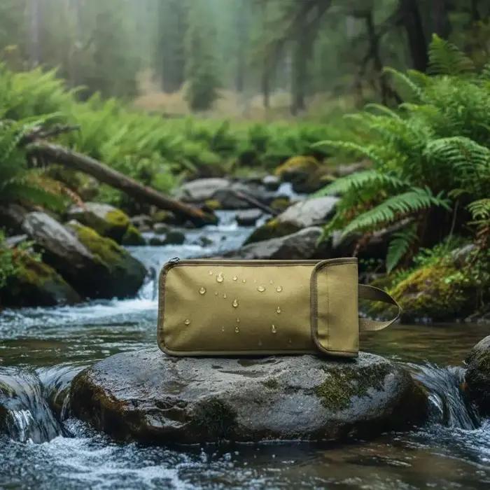 Sac de rangement en toile lavée pour piquets de tente et équipements de camping pour les aventuriers en plein air occassions spéciales