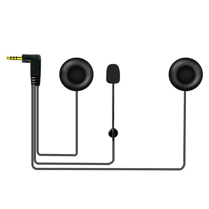 EJEAS 3.5mm Jack HiFi CVC Réduction Du Bruit Microphone Casque pour V6 Série Q2 Q7 V4 Plus Moto Bluetooth