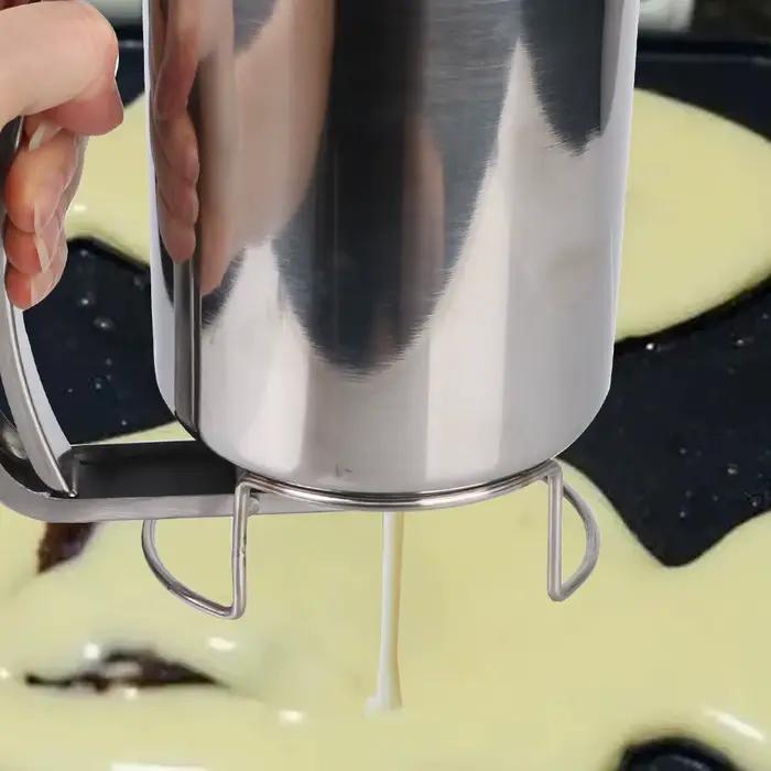 Distributeur de pâte à gâteaux et cupcakes, outil de cuisine, entonnoir à Piston avec Support, distr