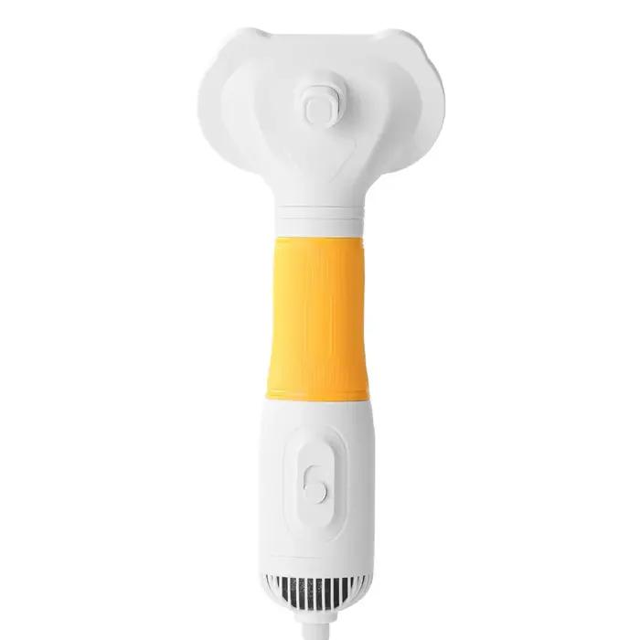 Sèche-cheveux 2-en-1 pour chiens avec brosse lissante pour petits