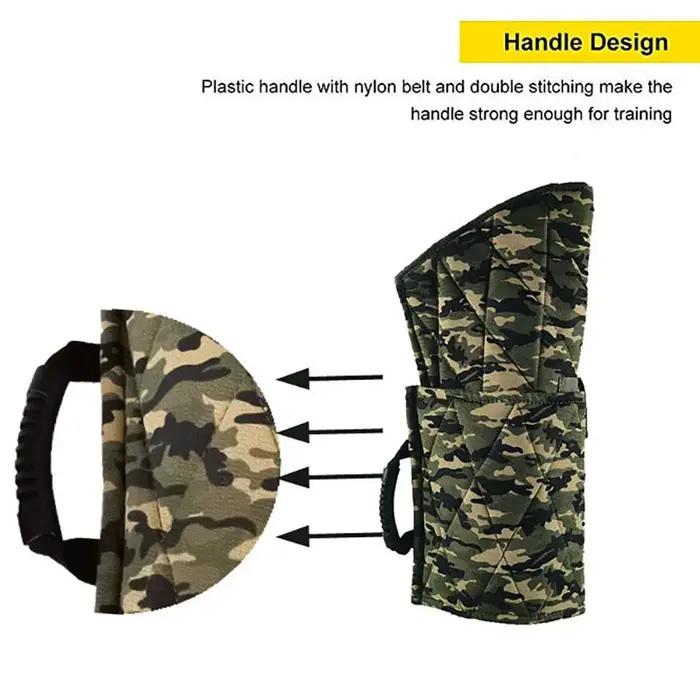 Manches de protection en chanvre pour dressage canin, pour Berger allemand, Manches anti-morsure pour chien, Fournitures de dressage canin