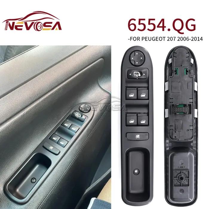 NEVOSA pour Peugeot 207 307 interrupteur de commande de fenêtre électrique 6554.QC 6554.QK 6554.QG 6