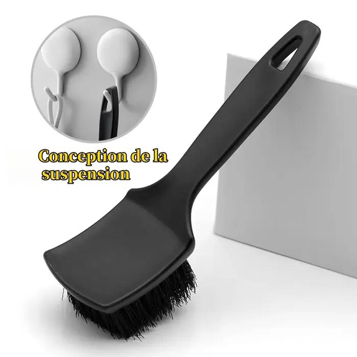 Brosse de nettoyage de pneu pour jantes de moto robuste et durable pour entretien de motos et véhicules motorisés occasions spéciales