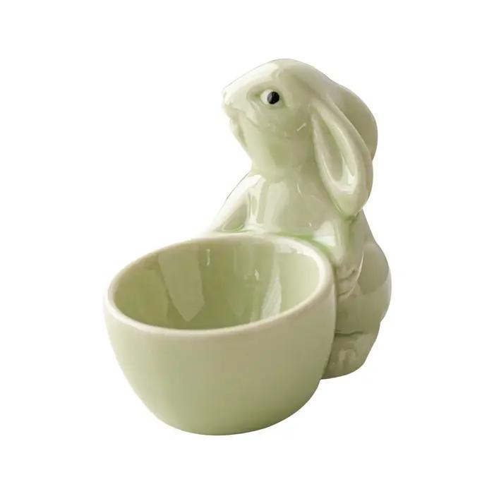 Présentoir à coquetiers, ustensiles QueKitchen, déjeuner, décoration d'intérieur, petit-déjeuner pour œufs durs, support à œufs de lapin de Pâques