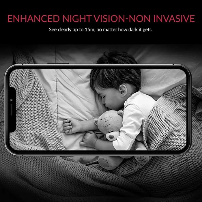 Système sécurité caméras YI 2K 3MP pack 2/3/4 surveillance maison bureau bébé nounou animaux WiFi CCTV vision nocturne