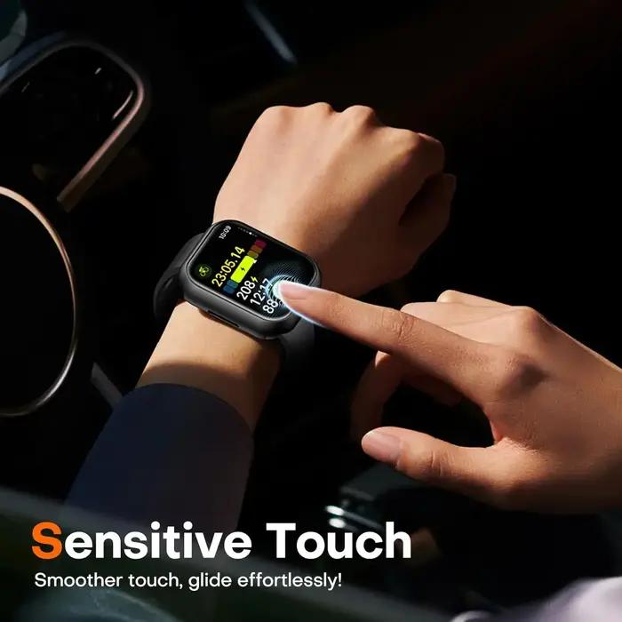 Protection verre trempé Apple Watch - Coque écran pour Series 10 9 Ultra 8 7 6 5 4 3 2 SE 49MM 45MM 41MM 40 44MM