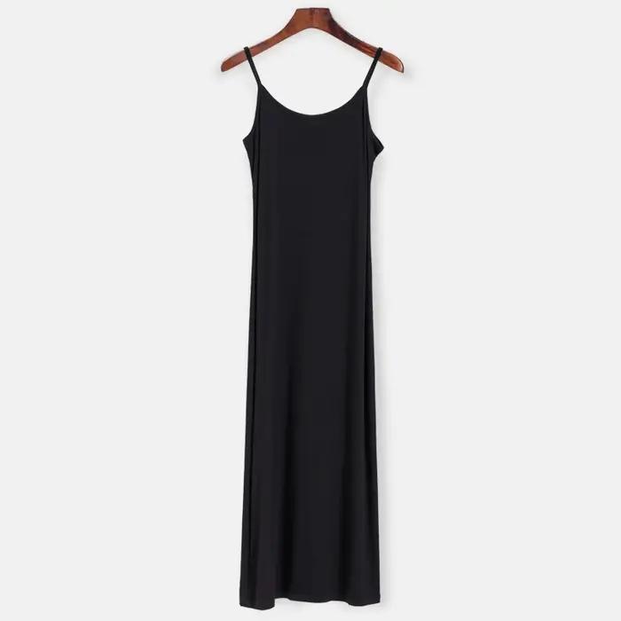Hirsionsan – robe longue en tricot élastique pour Femme