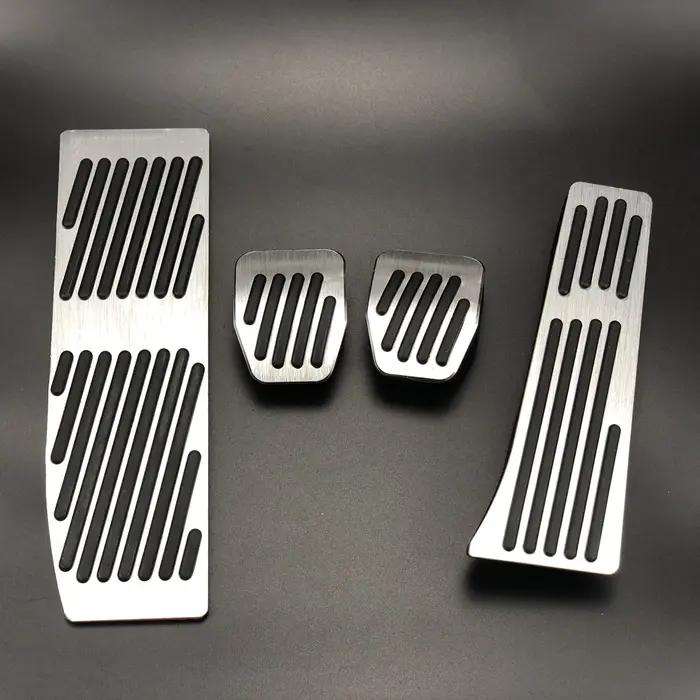 Plaquettes de pédale de repos de pied de frein de carburant de gaz d'accélérateur antidérapant de pe