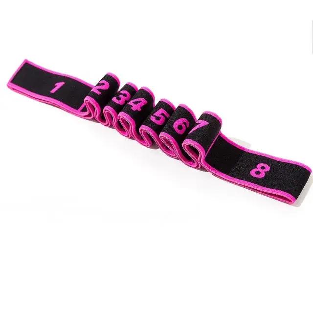 Yoga tirer sangle ceinture fille élastique danse latine étirement bande boucle