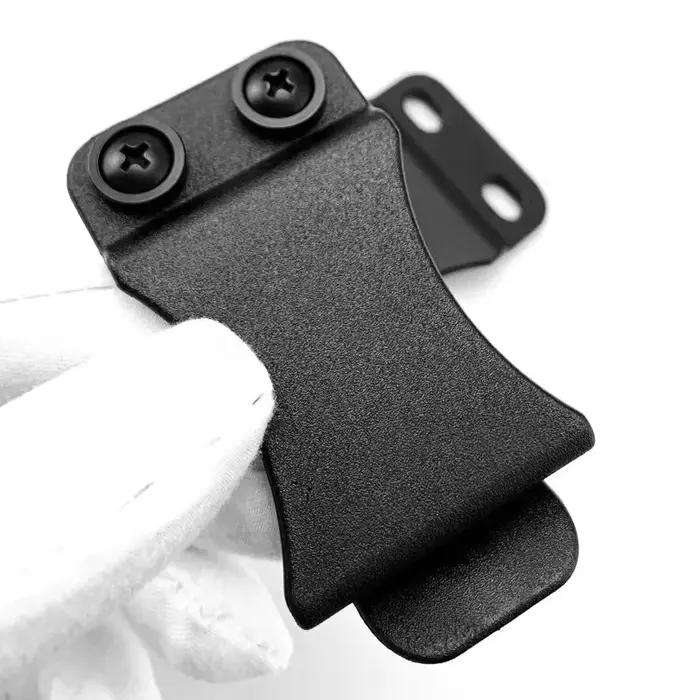 Clip de ceinture pour étuis pour pistolets Kydex et gaine de couteaux-(à l'intérieur de la ceinture/