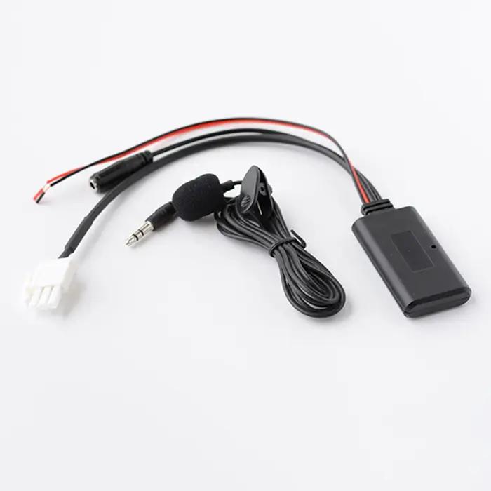 Adaptateur de câble Audio AUX 3 broches, Microphone Bluetooth, puce principale 12V pour Honda Goldwi