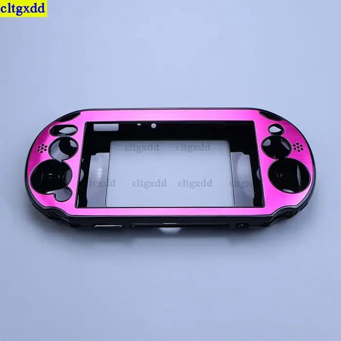 Cltgxdd 1 pièce, 9 couleurs, pour contrôleur PSV2000, coque rigide en métal aluminium, coque de protection adaptée à la coque PS Vita 2000