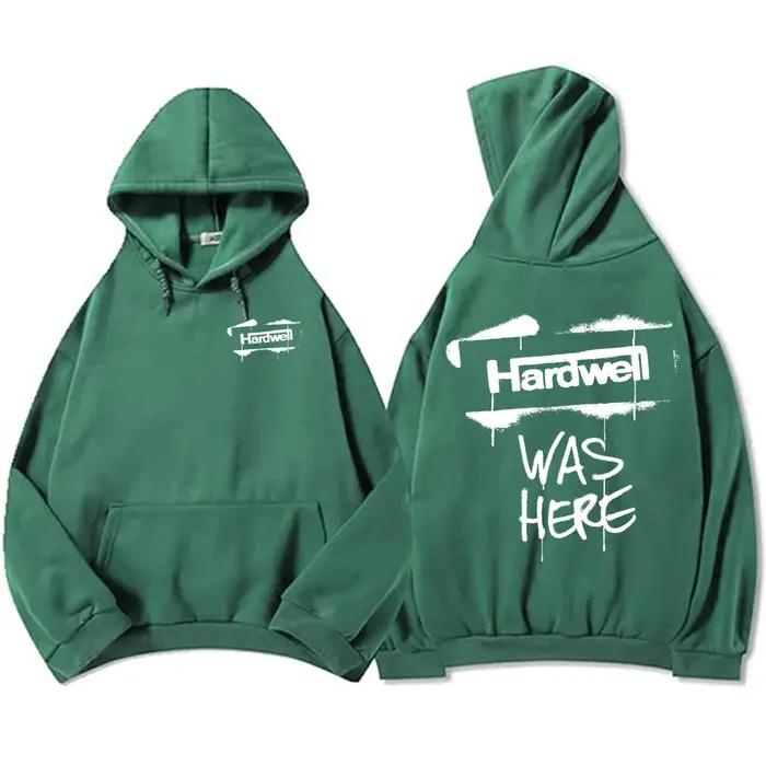 Hardwell était ici sweats à capuche décontracté à manches longues automne
