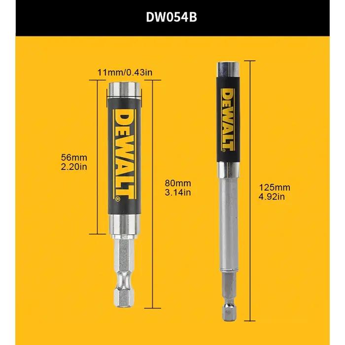 Guide magnétique DEWALT DW2054B pour visseuse porte-embout 1/4 pouce accessoire outil professionnel