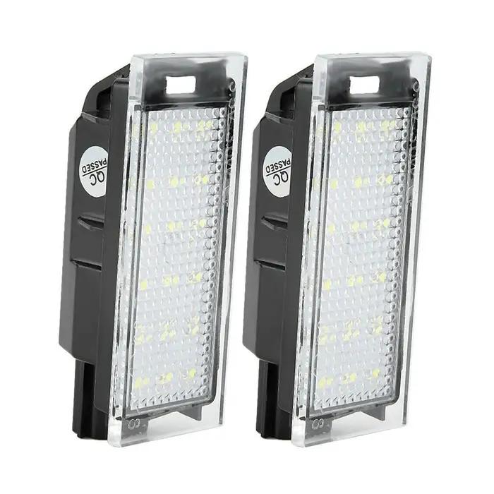 Lampe LED pour plaque d'immatriculation, 2 pièces, pour Renault Clio 3 4Master 2 3 Trafic 3 Megane 2