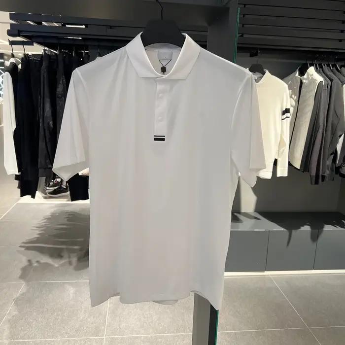 Vêtements de golf pour hommes, nouveau modèle d'été, haut de sport polyvalent à manches courtes, respirant, à séchage rapide, à la mode