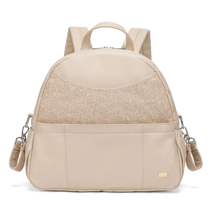 Soboba sac à dos à couches pour femmes sac à langer multifonctionnel de grande capacité avec 2 sangles peut accrocher