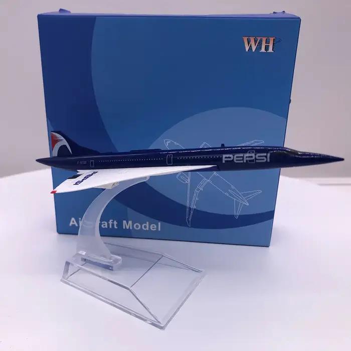 1: 400 Concorde Air France British Airways modèle d'avion supersonique en alliage métallique moulé sous pression