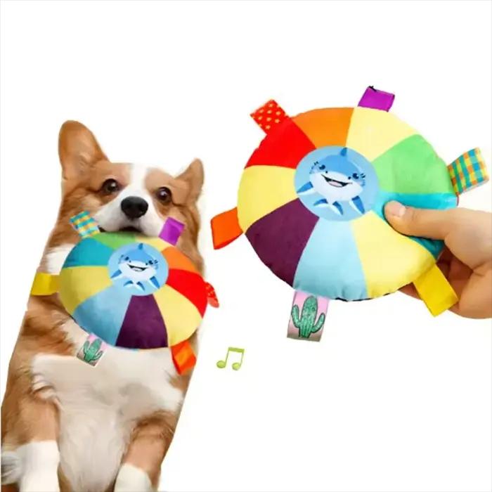 Jouets interactifs en forme de balle avec poignées