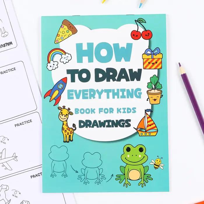 Livre de tutoriels de dessin étape par étape pour les amateurs d'art (plus de 200 tutoriels) | Gui
