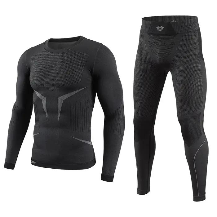 Vêtements de cyclisme thermiques pour hommes, ensembles de sous-vêtements thermiques, compression, entraînement masculin, Everthin, qualité supérieure, hiver