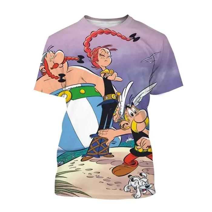 T-shirt imprimé 3D pour hommes et femmes