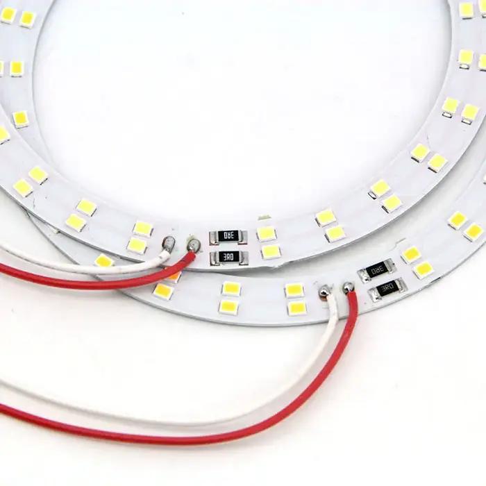 10w 12w LED anneau puce perle lumières fil plomb 5V conseil ampoule Source de lumière Dia 78mm 112mm