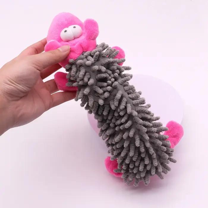 Jouet pour chien en peluche grenouille hippopotame