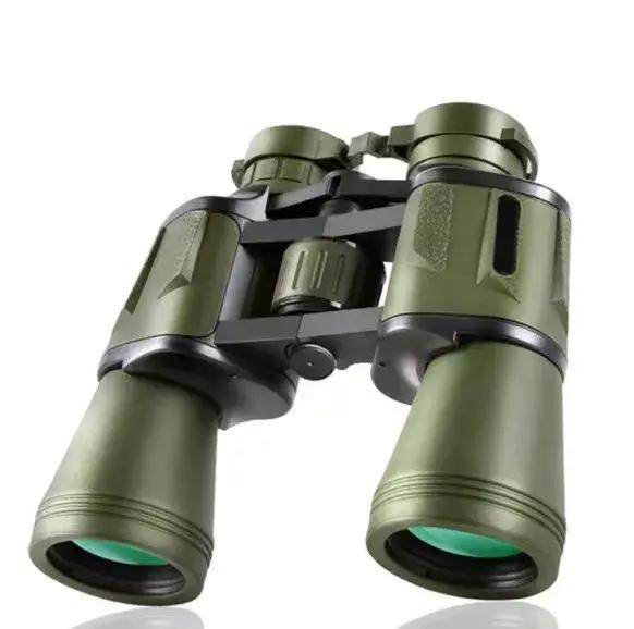 Jumelles 20x50 étanches haute définition - Vision basse lumière nocturne pour adultes enfants chasse astronomie