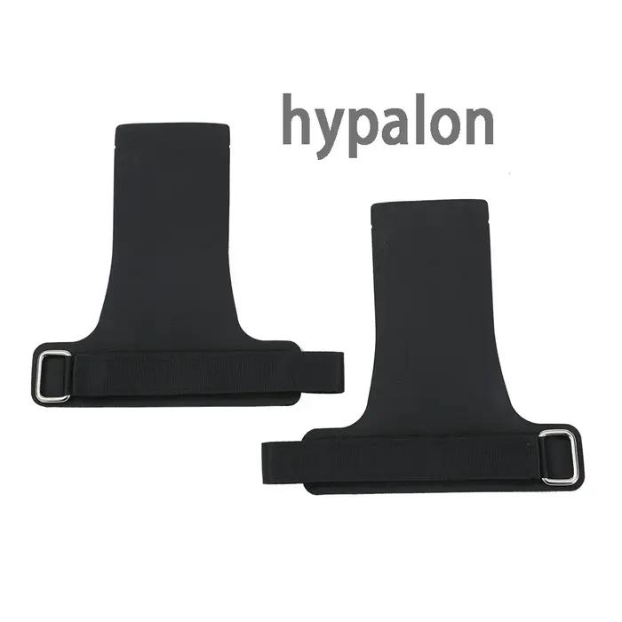 Une paire de poignées Hypalon sans trou pour Crossfit tractions entraînement croisé gymnastique WODS haltérophilie prote
