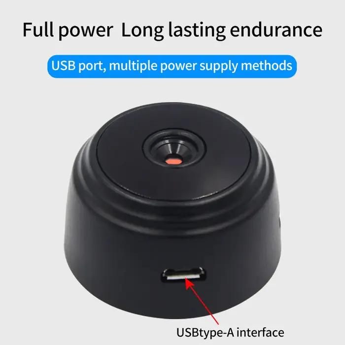 Caméra Web WiFi Mini Moniteur de Sécurité Sans Fil HD avec Enregistrement Audio et Sensation de Mouvement Surveillance Intelligente pour Maison Bureau Occasions Spéciales