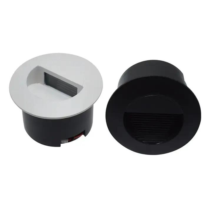 Éclairage de marche extérieur 3W LED lampes murales intégrées étanche extérieur nuit pied + boîte in