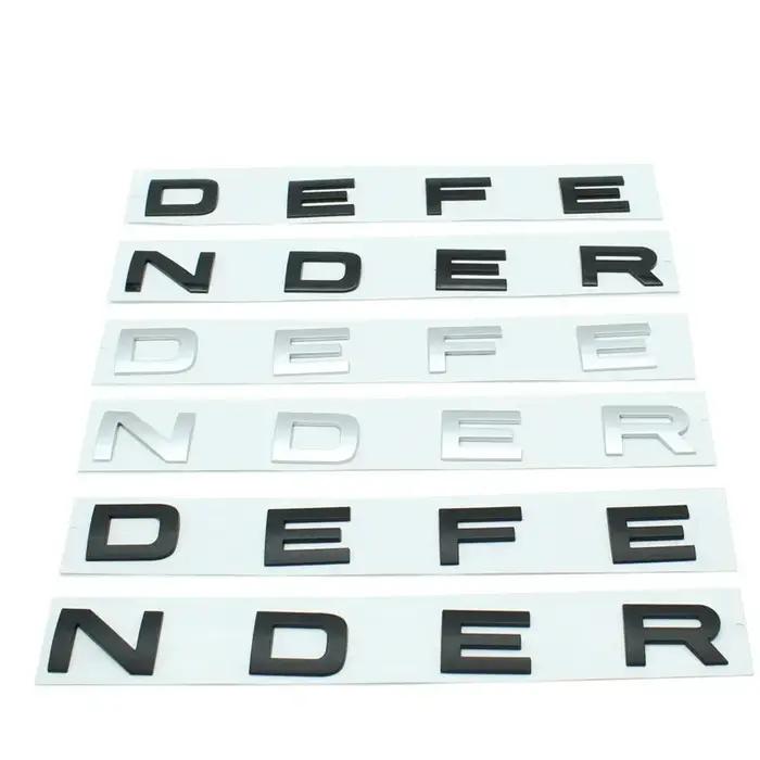 Autocollant lettres DEFENDER
