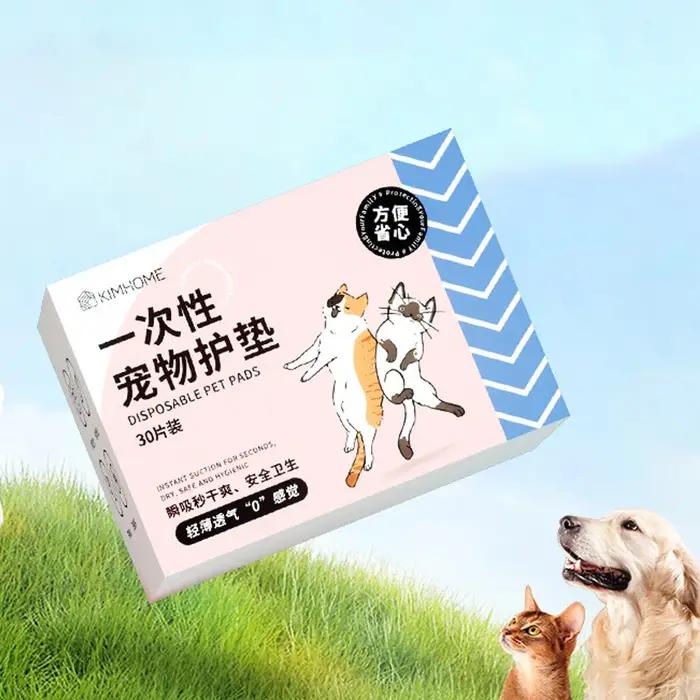 Serviettes hygiéniques absorbantes pour chiens