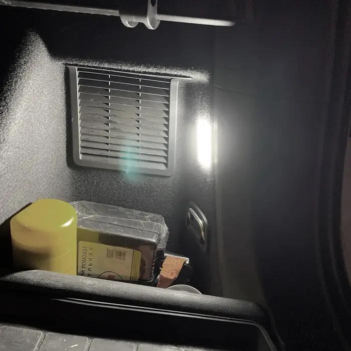 Lumière de coffre 12V pour Skoda Kodiaq Octavia Mk2 MK3 2 3 Fabia MK1, lampe de rangement intérieure