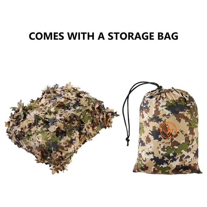 BASSDspatule-Filet de camouflage, maille CamSolomon, degré d'eau pour la chasse, décoration de fête