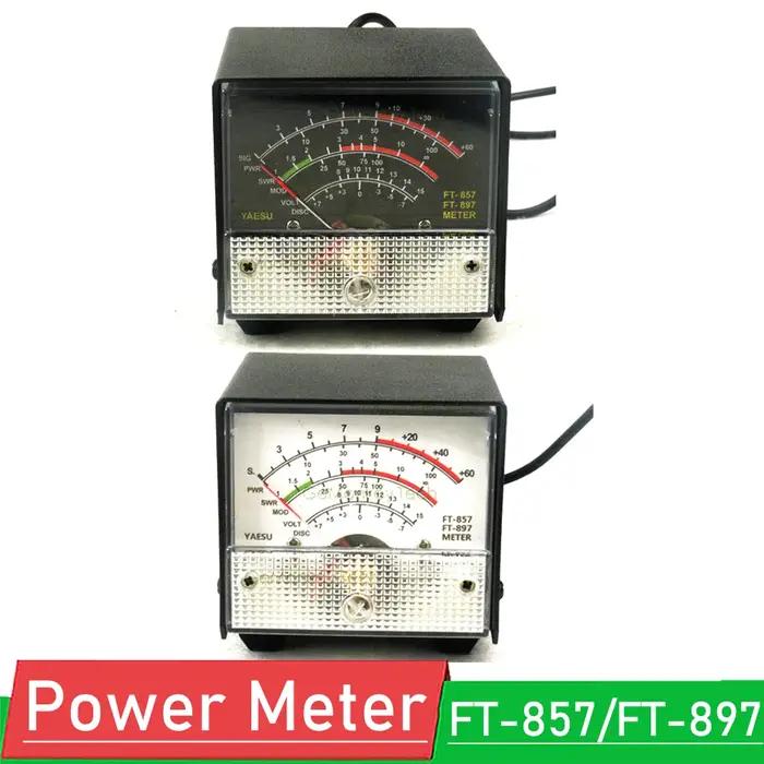 Compteur externe S/SWR/Power meter, affichage de réception, blanc/noir, Yaesu FT-857/FT-897, compteu