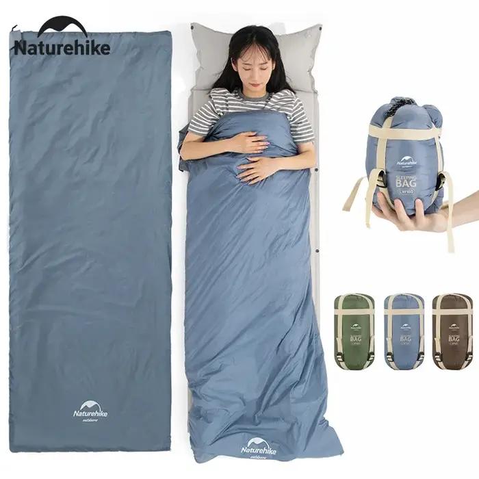 Natureifa-Sac de couchage en coton ultraléger, imperméable, randonnée, camping, été, LW180