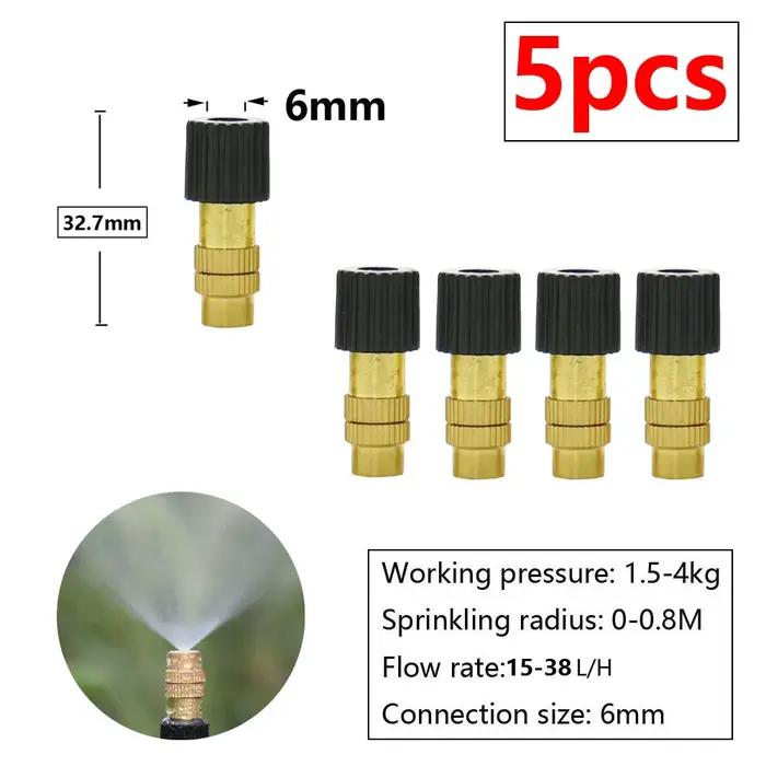 Outil de pulvérisation sac à dos laiton réglable pour jardinage serre balcon irrigation semis humidification refroidissement jardinage occaions spéciales