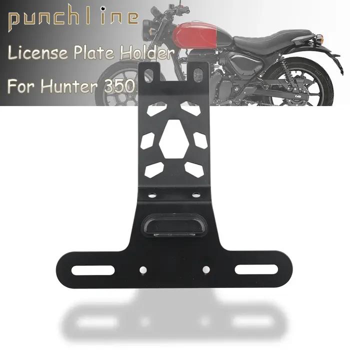 Support de plaque de planificateur d'enregistrement de feu arrière LED