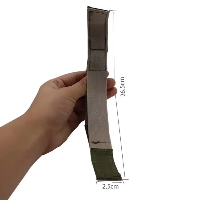 Fwoyonze Elastic Magnetic Retaining Strap Rifle Hunting Airsoft Gear Cable Stora