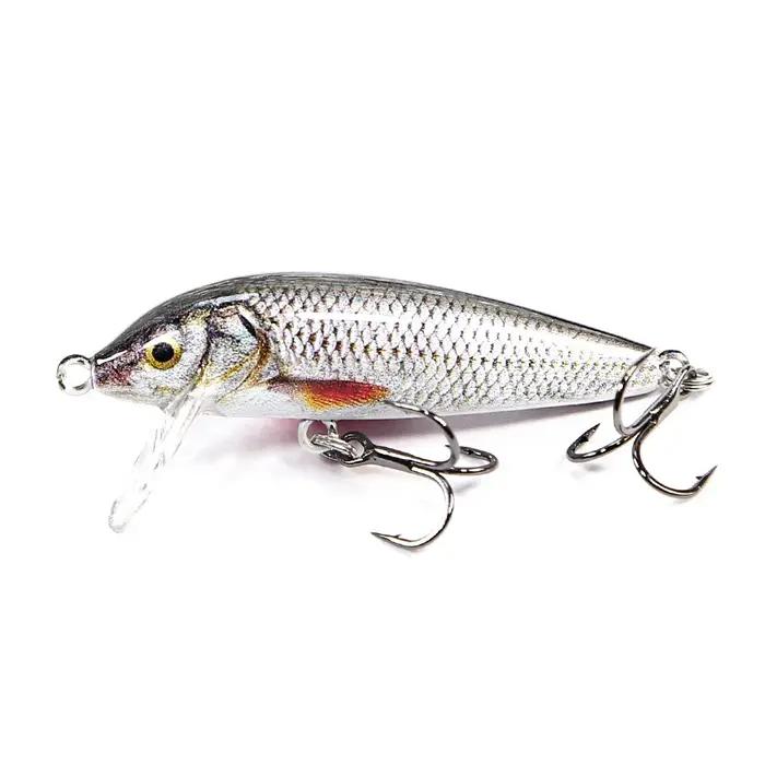 B & U coulant vairon Wobblers leurres de pêche pour bar perche brochet truite leurre et appât dur Je