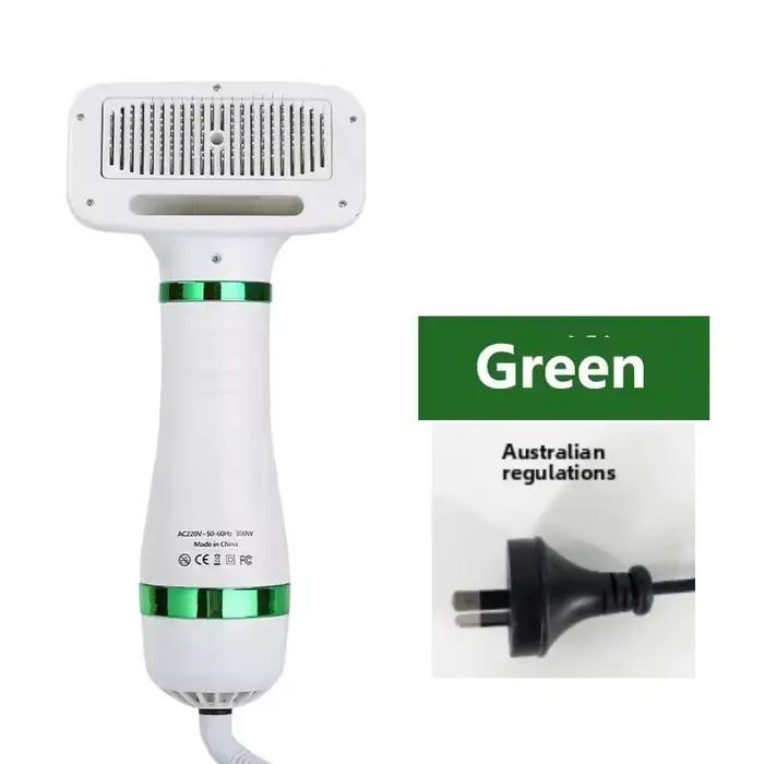 Sèche-cheveux 2-en-1 pour animaux de compagnie : Souffleur portable pour chien