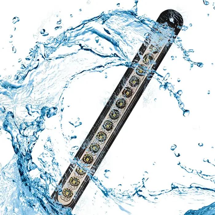 2 pièces 12V 24V barre lumineuse de voiture marqueur latéral clignotant arrêt lampe d'avertissement