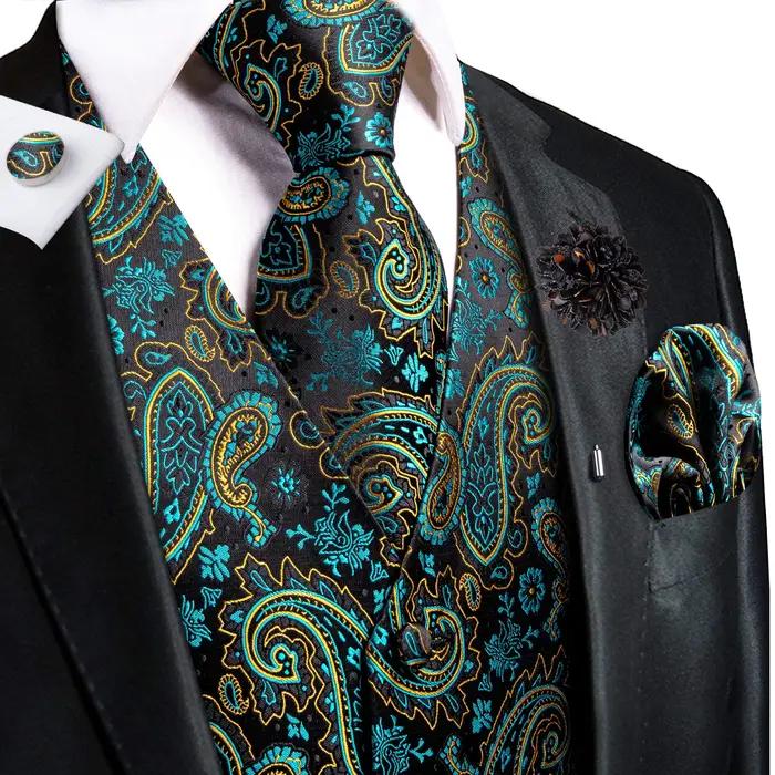 Ensemble de gilet jacquard