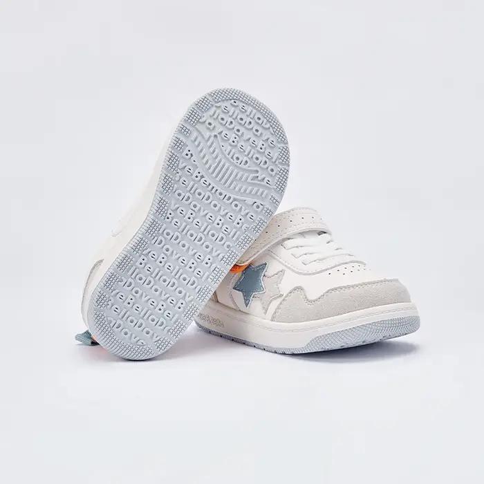 MAC-Baskets Blanches pour Enfant Garçon et Fille, Chaussures Décontractées, à la Mode, Printemps-Aut