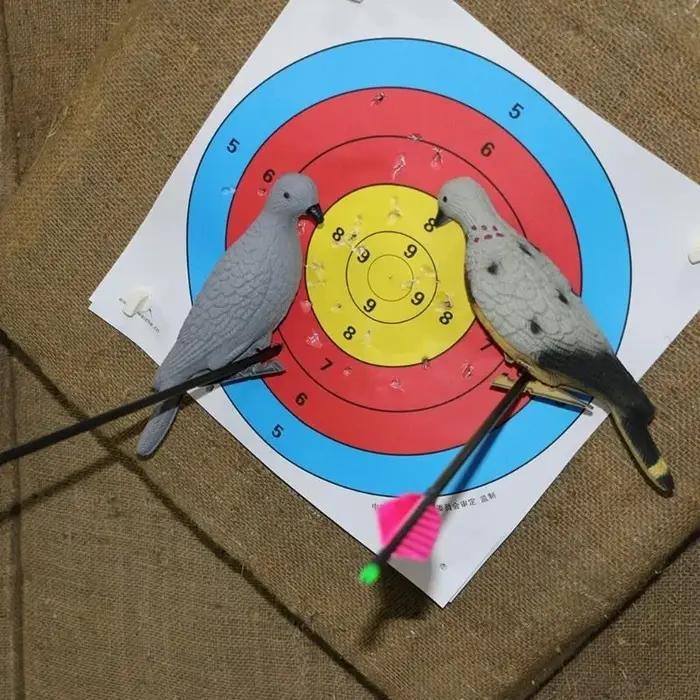 Cible leurre animaux 33WD simulation tir à l'arc - Décoration appât cible pour entraînement chasse et tir