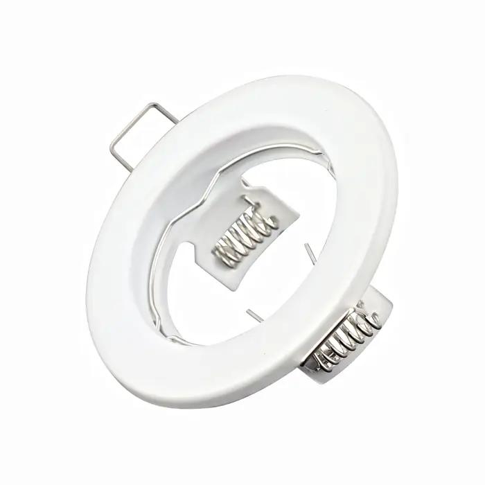 10 pièces vers le bas cadre luminaires encastrés LED plafonniers Downlight GU10 MR16 plafonniers lum