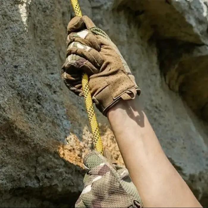 Gants tactiques camouflage écran tactile anti-choc pour chasse, airsoft et cyclisme quotidien